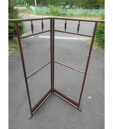 Amazon｜大衣桁 黒 幅165×奥行38×高さ164cm 【 着物ハンガー きもの